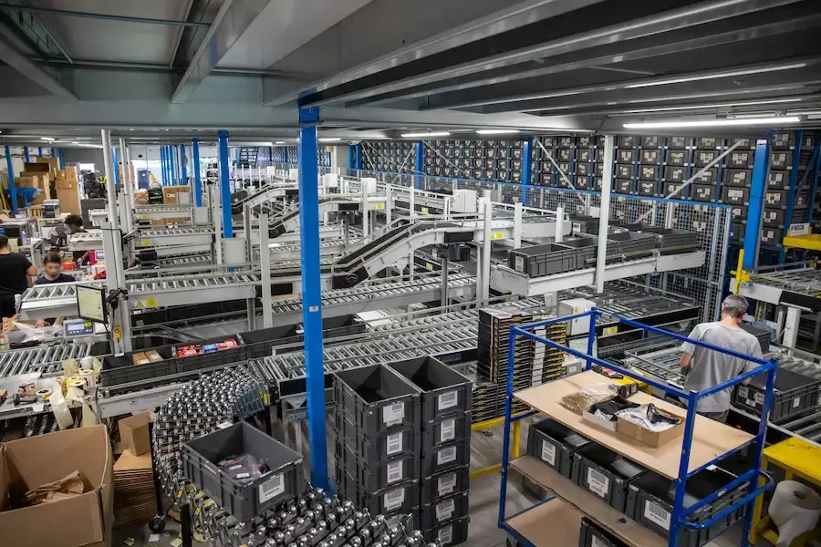 WMS automatisation entrepôt