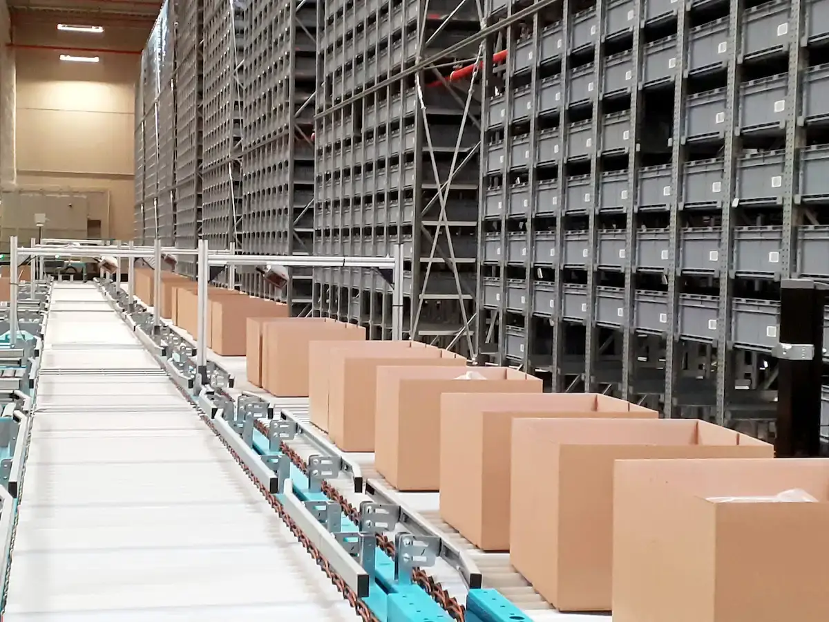 WMS automatisation entrepôt