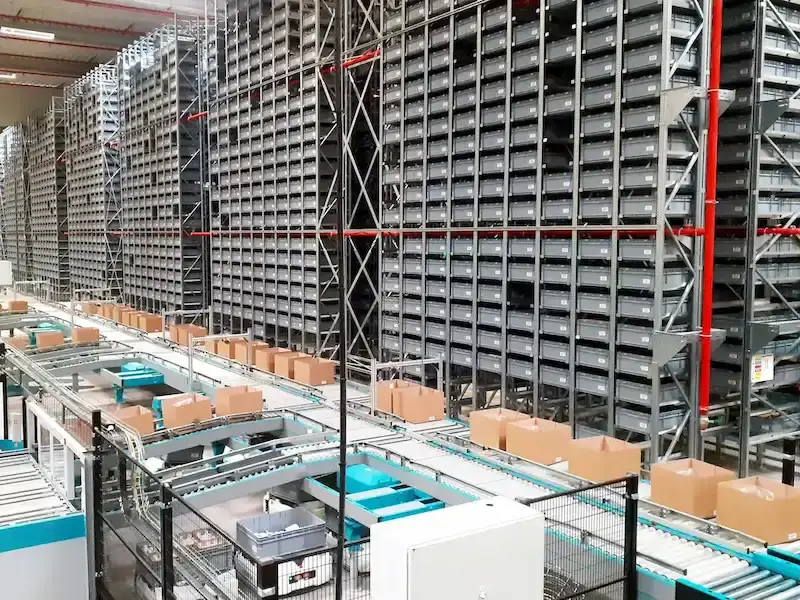 WMS automatisation entrepôt