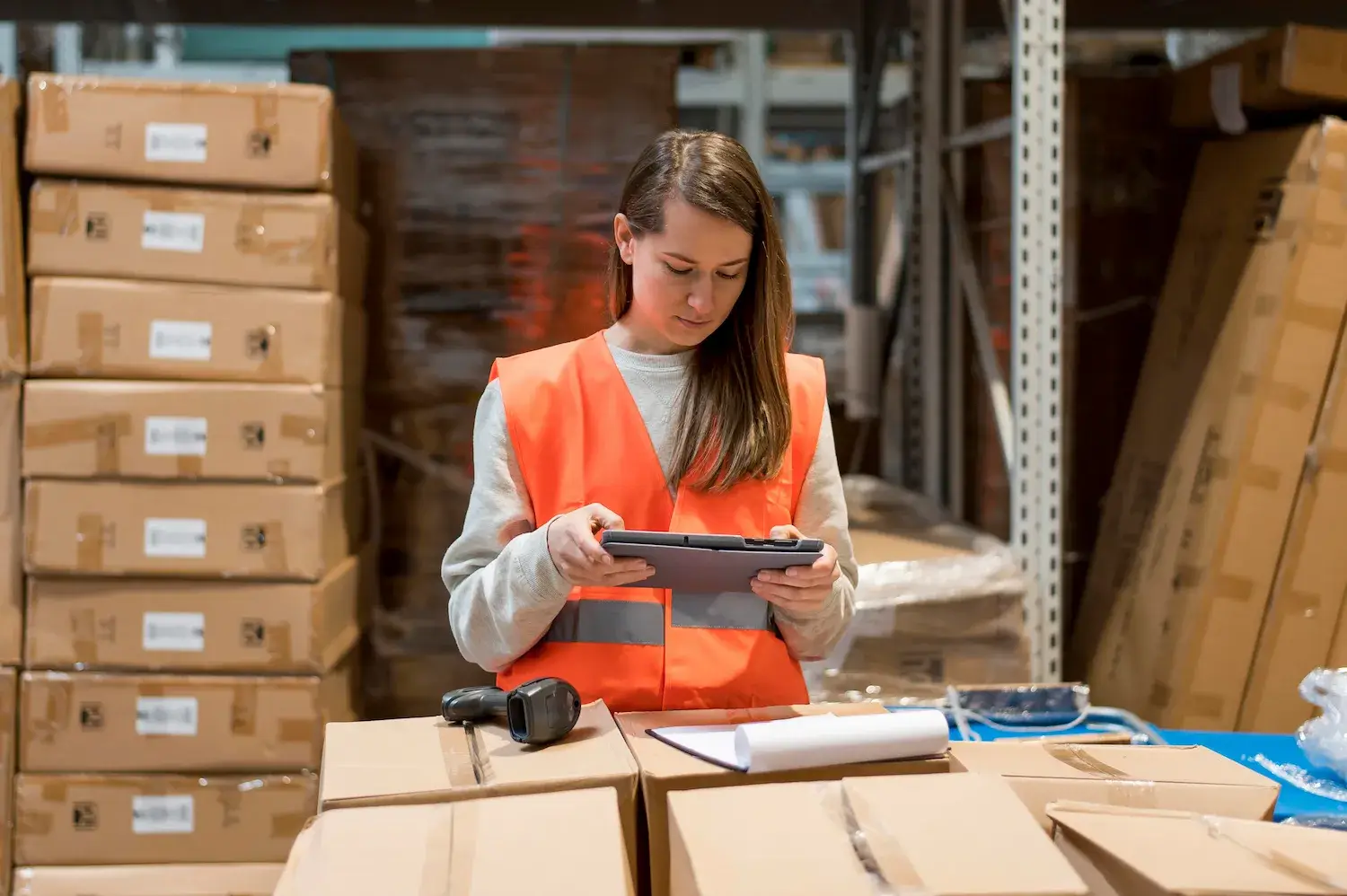 Réception des marchandises avec Speed WMS
