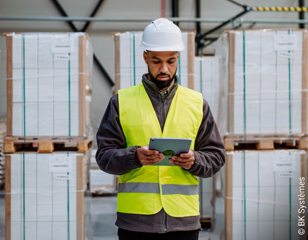 BK Systèmes WMS APS logiciel gestion stock approvisionnement logistique